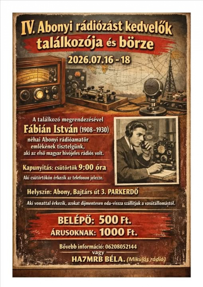 Rádiós találkozó és börze