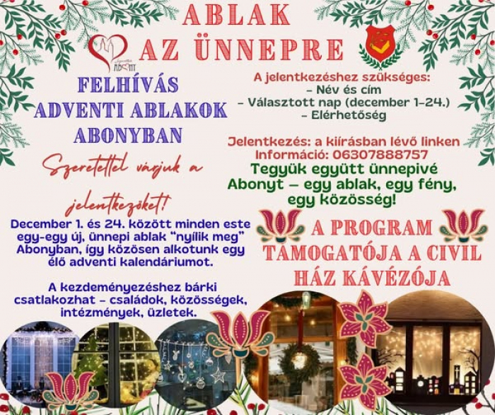 Ablak az ünnepre